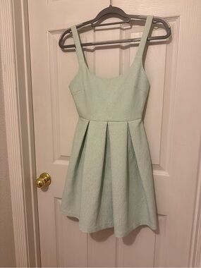 Zara Trafaluc Light Mint Sundress